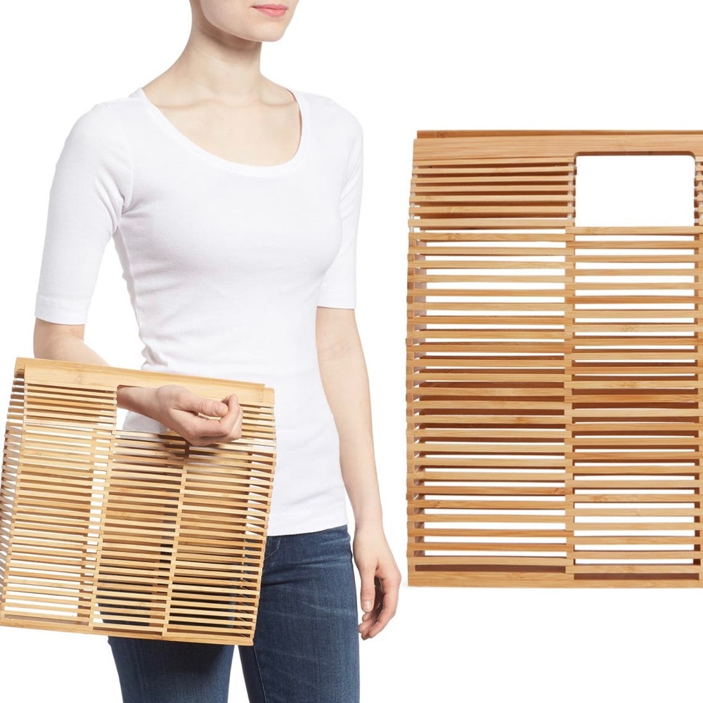 Bamboo Box Clutch